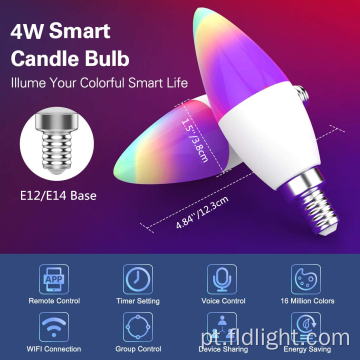 Rgbw 9W 10W Light Wifi Led Smart Bulb